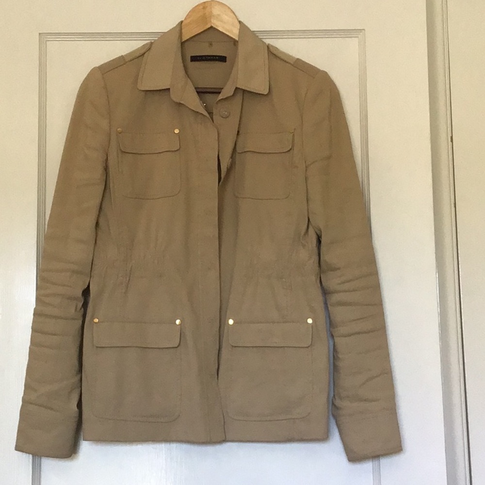 Elie Tahari Linen Blazer - Picture 1 of 6